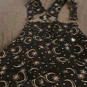 Hot topic celestial short-alls